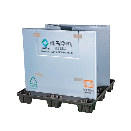 Reusable Industrial Foldable Plastic Pallet Sleeve Pack Container - Buy ...