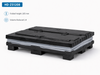 1200x800 Injection-Moulded 3-Runner Sleeve Pack Container