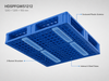 2200x1200x150 mm Modular Plastic Pallet