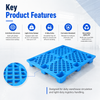 1200x1000x140 mm Nestable Plastic Pallet