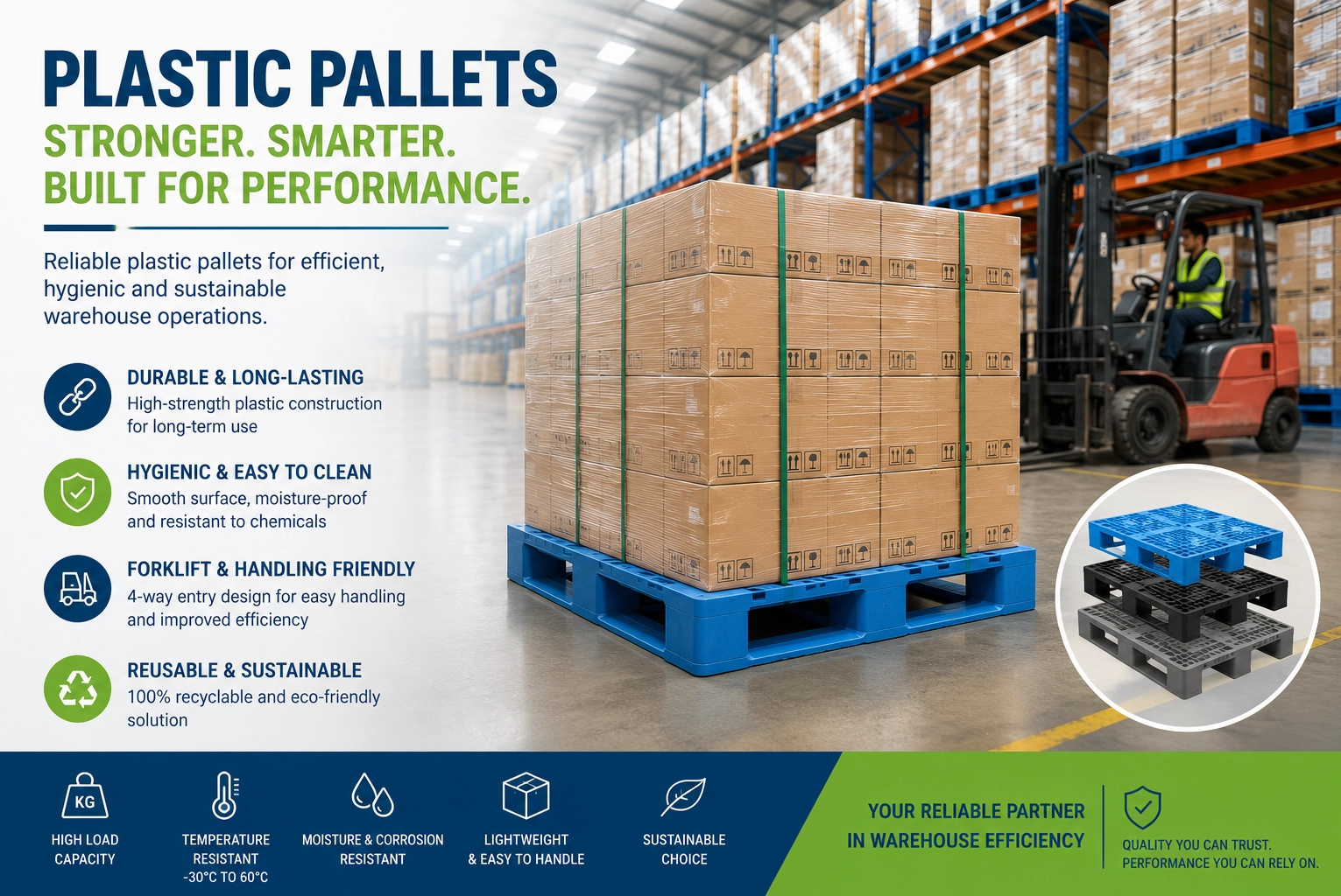 Standard Pallets Improve Warehouse Operations