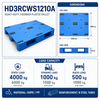 1200x1200x150 mm Three-Runner Solid Top Plastic Pallet