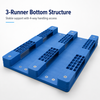 HD3RCWS1210HAT Three-Runner Solid Top Plastic Pallet