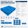 1200x1000x150 mm Full Perimeter Open Deck Plastic Pallet