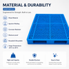 1400x1400x150 mm Double-Face Open Deck Plastic Pallet
