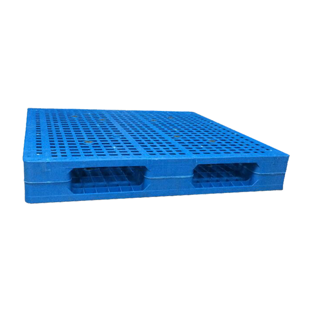 1000 x 1000 Blue Plastic Pallets 4 Way for Sale