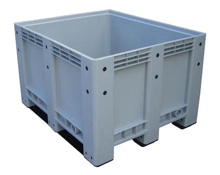 Closed Deck Plastic Pallet Bulk Container