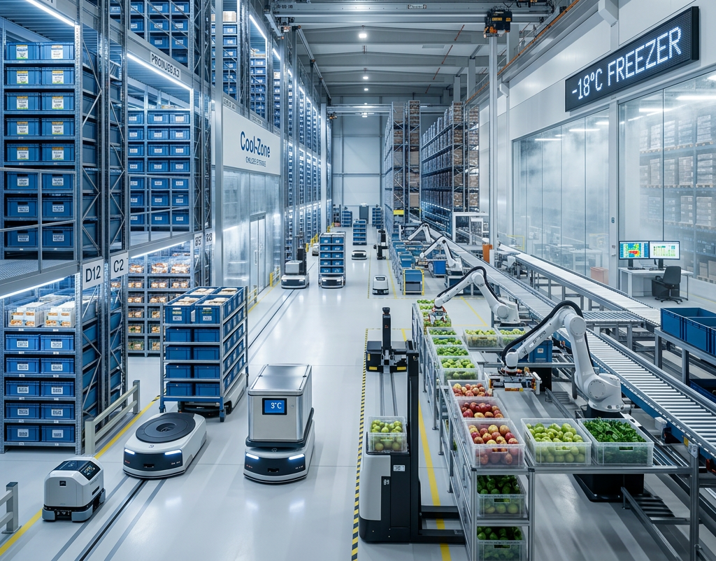 From physical pallet to system-ready load carrier in food logistics