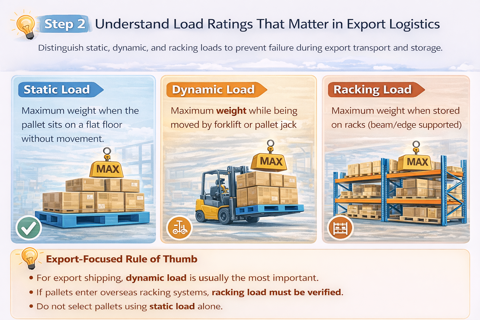 Understand Load Ratings That Matter in Export Logistics