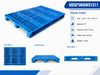 1300x1100x150 mm Modular Plastic Pallet