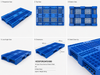 1800x800x150 mm Modular Plastic Pallet
