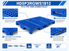 1800x1200x150 mm Modular Plastic Pallet