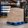HD3RGWS1212A Three-Runner Open Deck Plastic Pallet