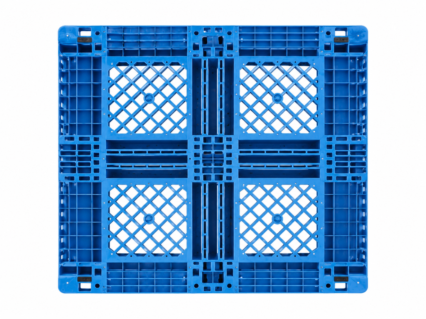 1200x1100x150 mm Full Perimeter Open Deck Plastic Pallet