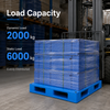 1200x1200x150 mm Double-Face Solid Top Plastic Pallet