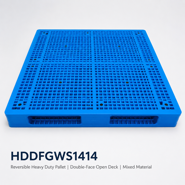 1400x1400x150 mm Double-Face Open Deck Plastic Pallet
