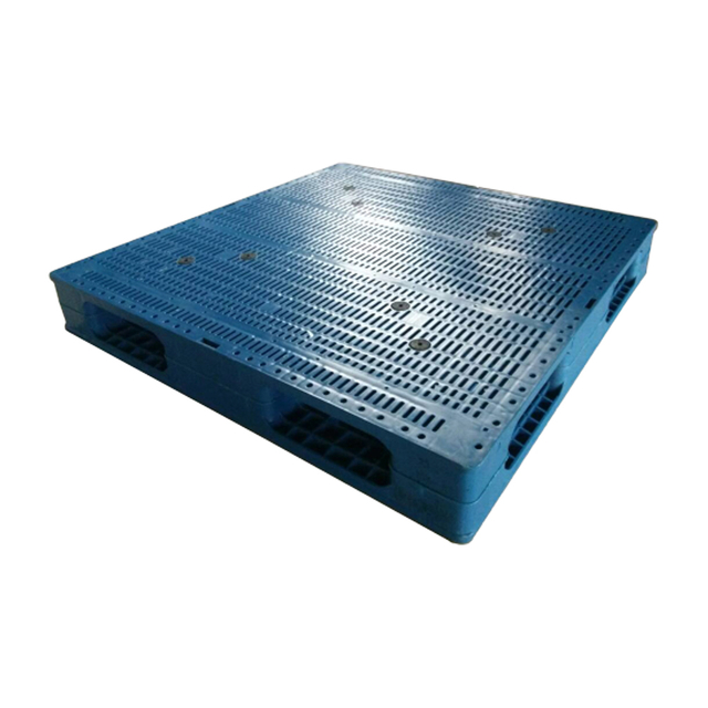 1100*1100 Full Perimeter Single Face HDPE Storage Plastic Pallets