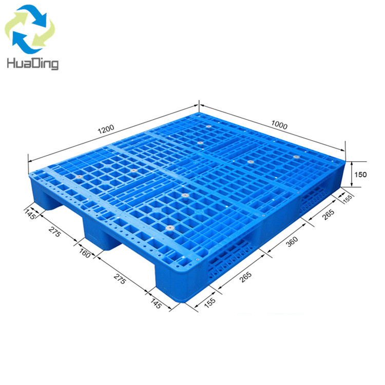 1200*1000 Three Runner Grid Deck Rackable Plastic Pallet - Buy plastic ...