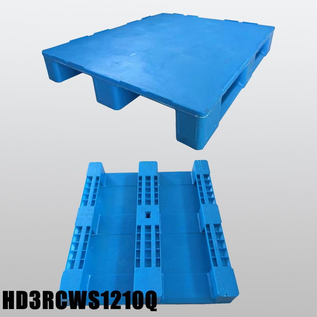 48 x 40 Standard Blue Nesting Plastic Skids Pallets with Lip