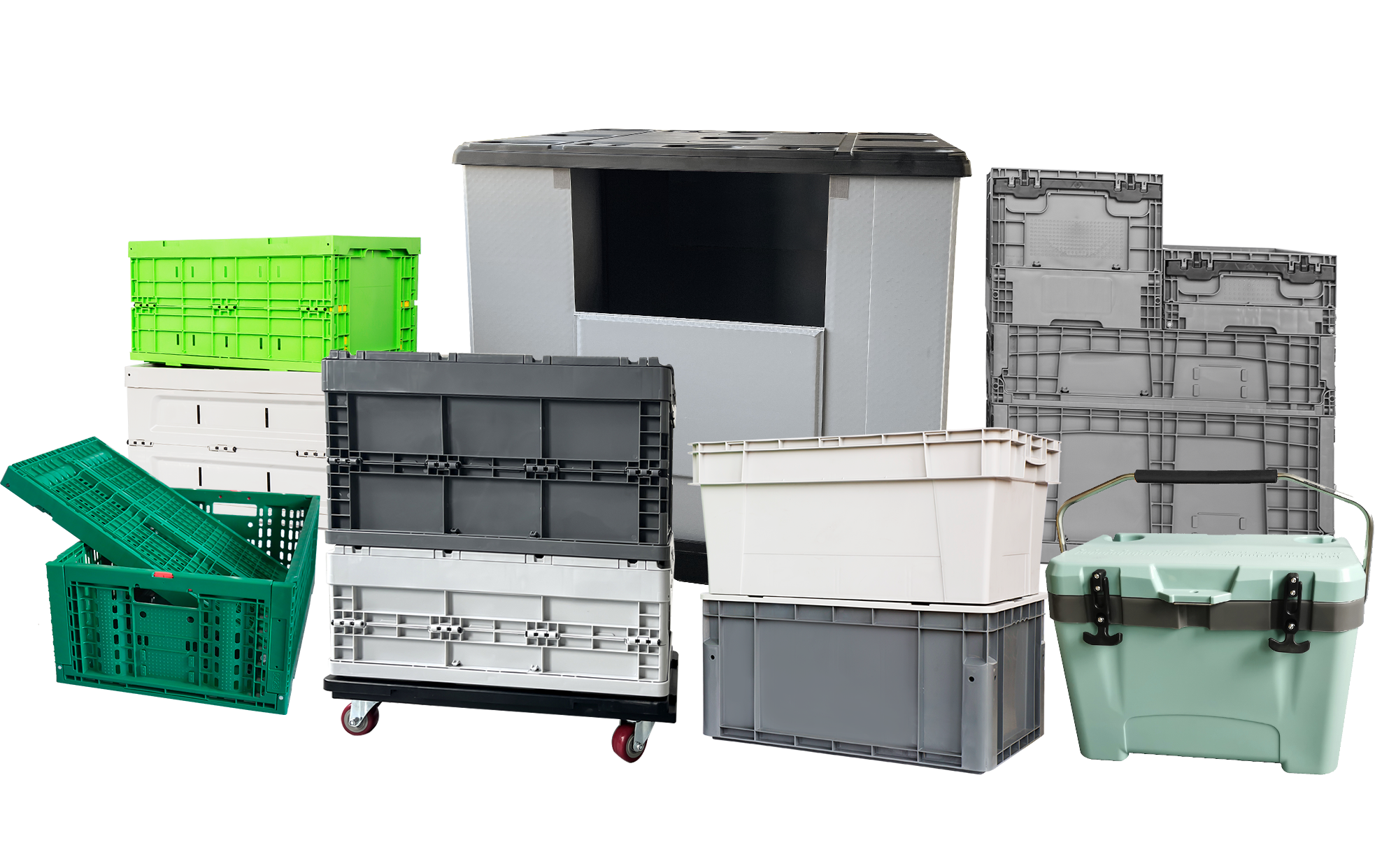 logistics plastic crates