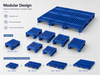 2300x1100x150 mm Modular Plastic Pallet