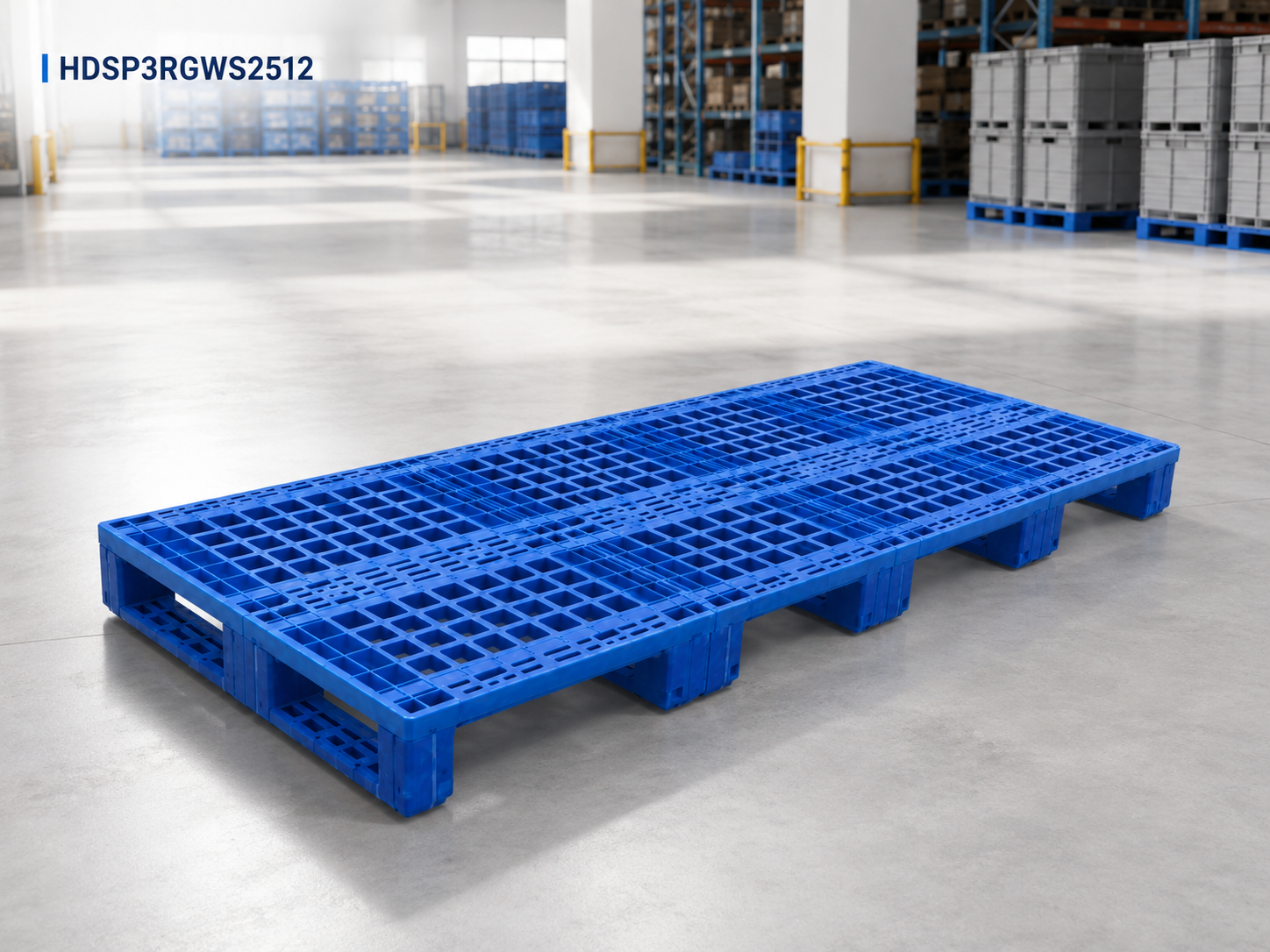 2500x1200x150 mm Modular Plastic Pallet