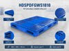1800x1800x150 mm Modular Plastic Pallet