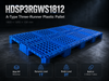 1800x1200x150 mm Modular Plastic Pallet