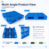 HD3RGWS1111JZA Three-Runner Open Deck Plastic Pallet