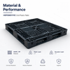 1100x1100x120 mm Full Perimeter Solid Top Plastic Pallet