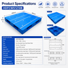 HDFCWS1210B Full Perimeter Solid Top Plastic Pallet
