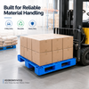 1400x1100x150 mm Three-Runner Open Deck Plastic Pallet