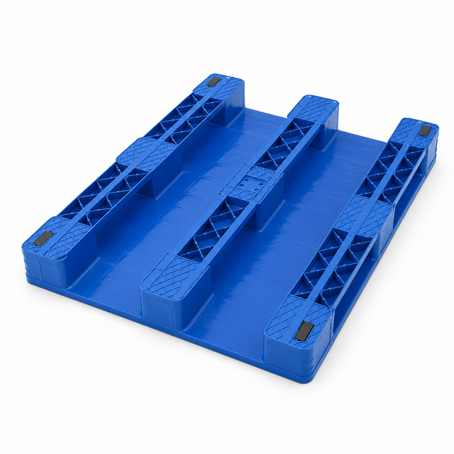 1200x1000x170 mm Three-Runner Solid Top Plastic Pallet
