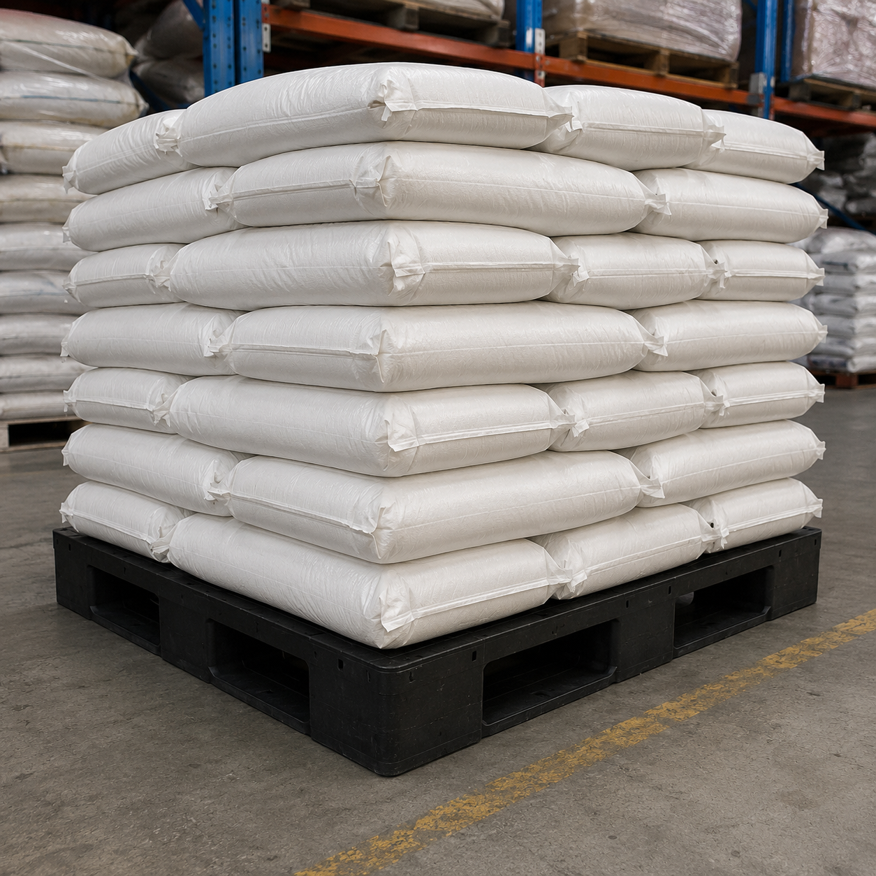 1500x1200x150 mm Double-Face Solid Top Plastic Pallet