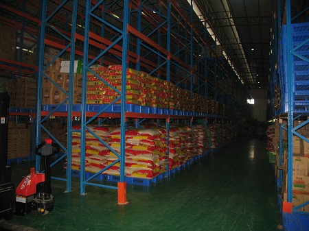plastic pallet for rack use