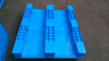 Standard Flat Heavy Duty Nestable Plastic Pallets with Lip