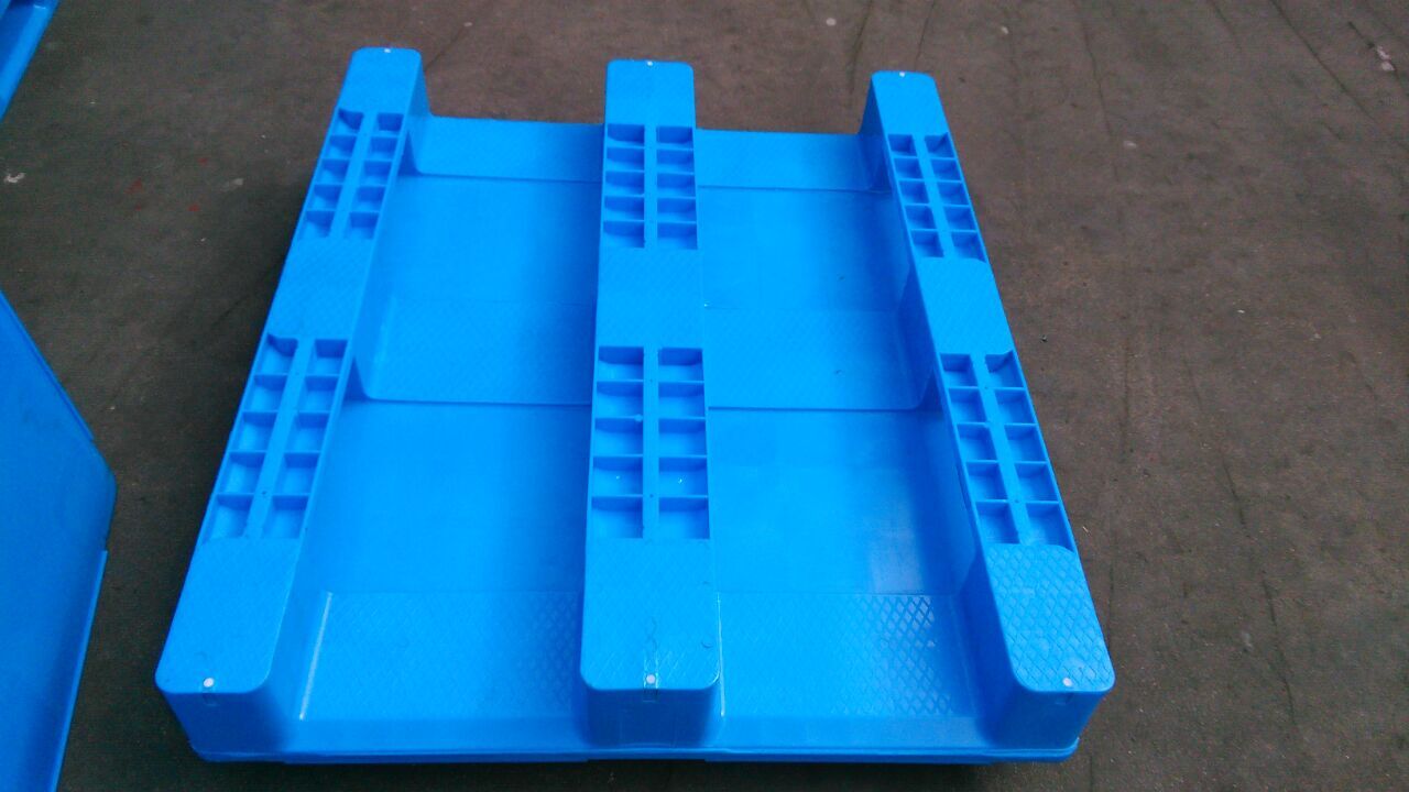 Standard Flat Heavy Duty Nestable Plastic Pallets with Lip