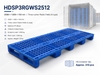 2500x1200x150 mm Modular Plastic Pallet