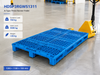 1300x1100x150 mm Modular Plastic Pallet