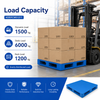 1200x1100x150 mm Double-Face Solid Top Plastic Pallet