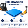 HD3RCWS1313 Three-Runner Solid Top Plastic Pallet