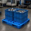 1200x1200x150 mm Blow Molded Plastic Pallet