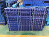 Large Heavy Duty Grid Blue Plastic Spliced Pallet