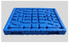 Strong Stackable Reversible HDPE Blow Molded Plastic Pallets
