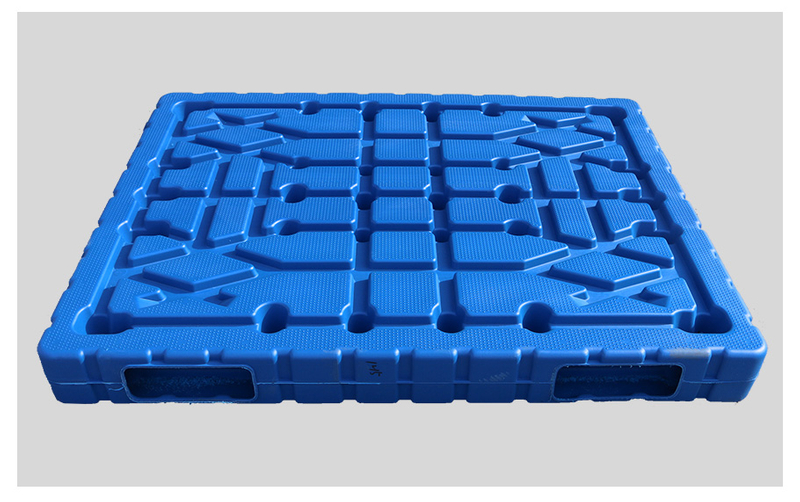 Strong Stackable Reversible HDPE Blow Molded Plastic Pallets