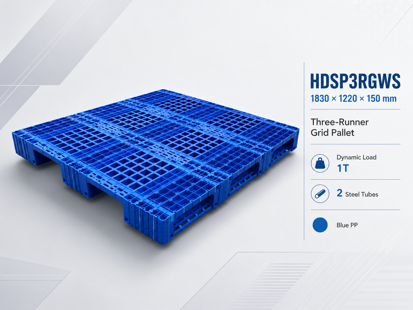 1830x1220x150 mm Modular Plastic Pallet
