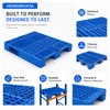HD3RGWS1212A Three-Runner Open Deck Plastic Pallet