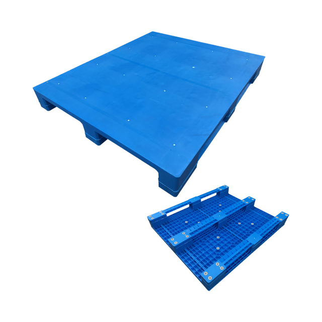 HDPE Industrial Rackable Blue Storage Plastic Pallet