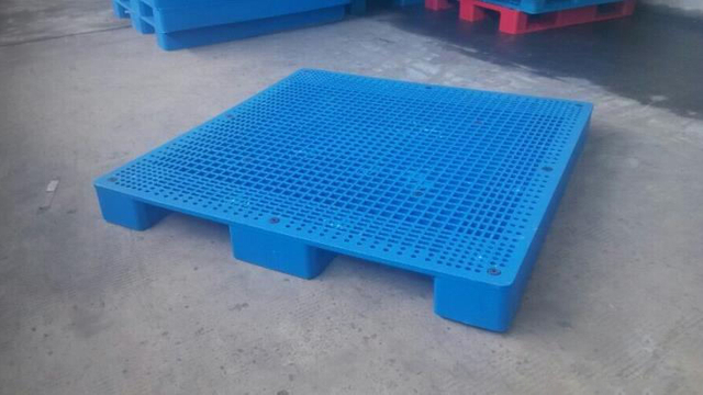Reusable HDPE Square Low Profile Plastic Forklift Pallets
