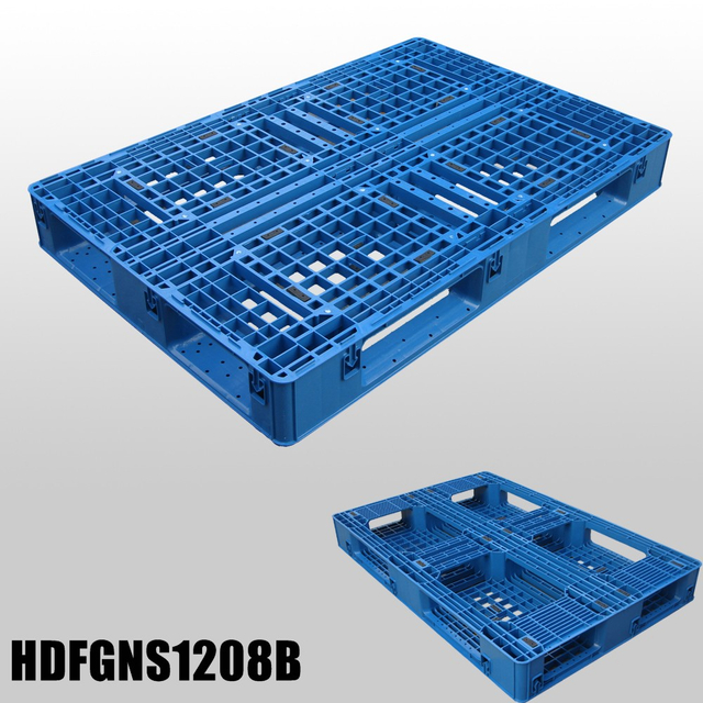 1200 x 800 Euro Industrial Stackable Export Plastic Floor Pallets